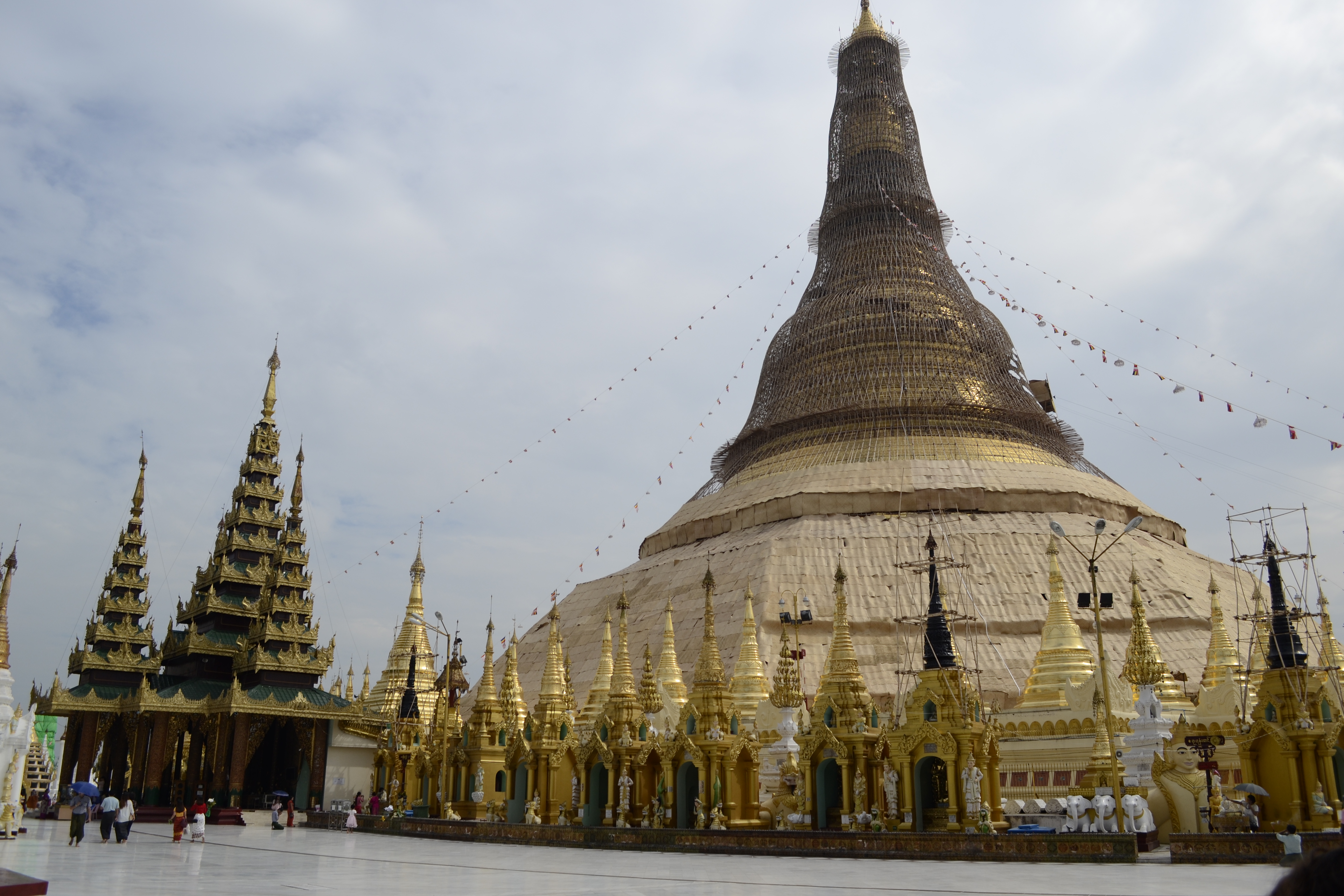 Zoomer sur l'image : Pagode Shwedagon